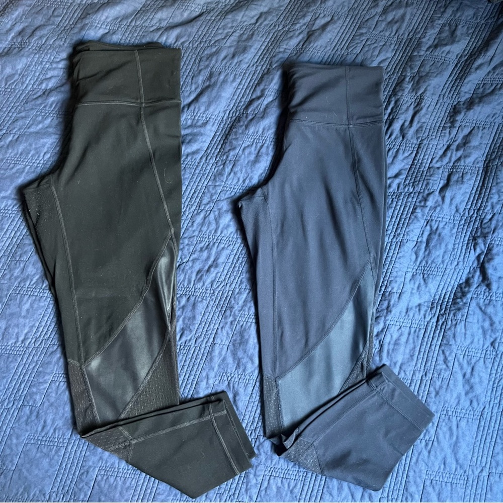 SET Athleta elation leggings, sz small